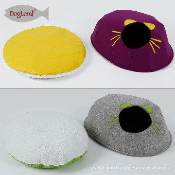 Designer Cat Cave Winter Pet Cat House Egg Bed